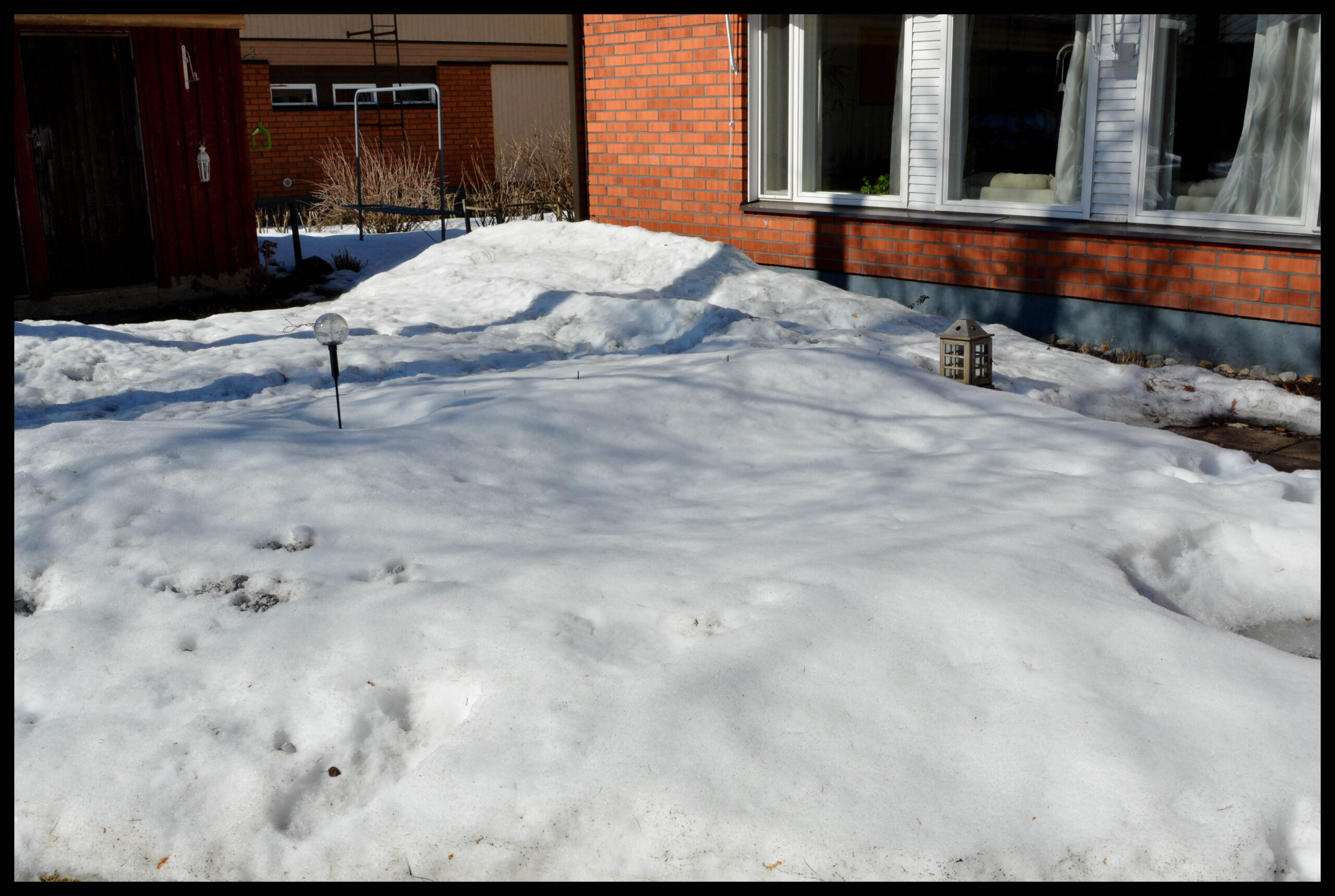 Lunta on vielä runsaasti.